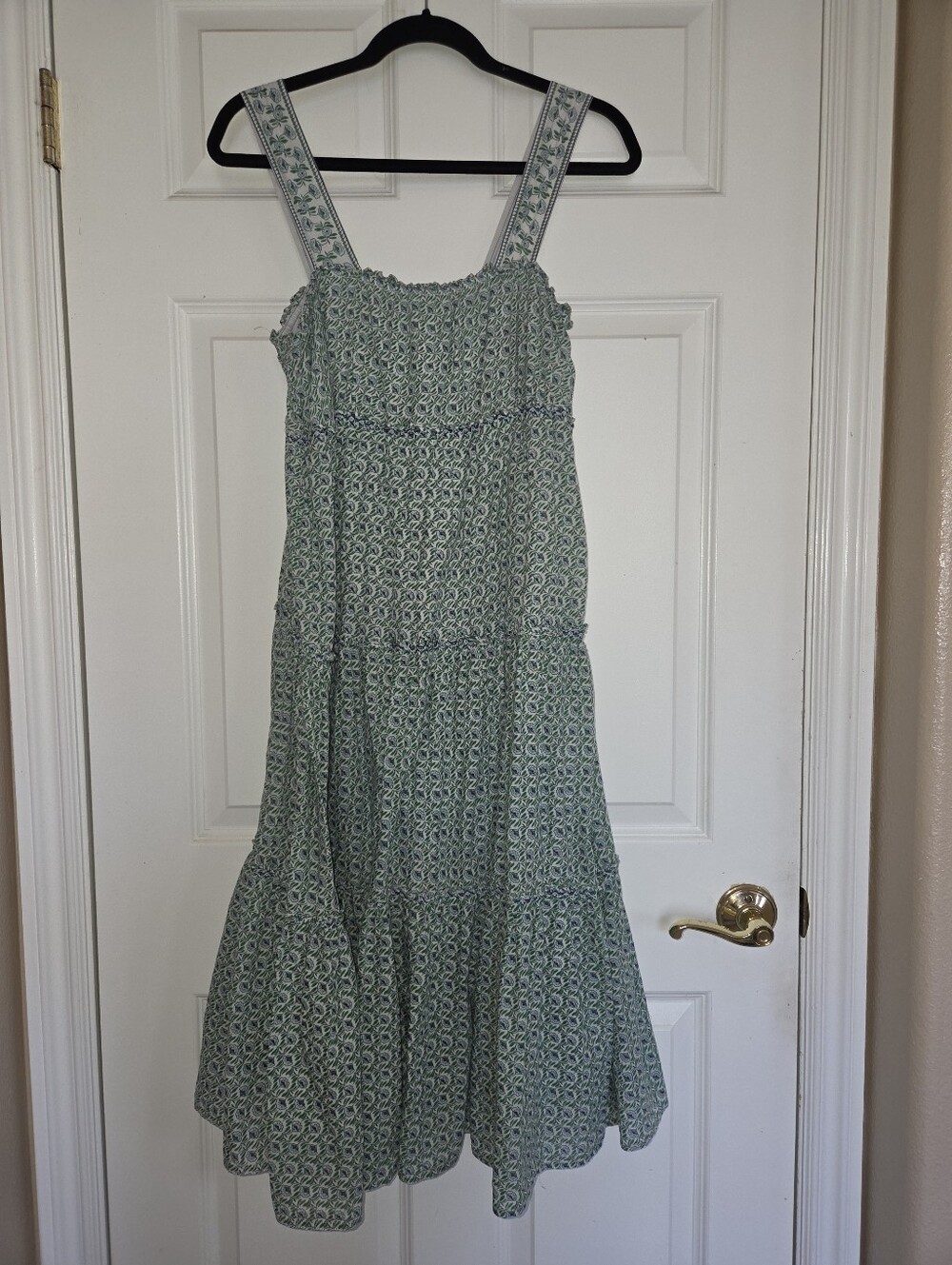 Max Studio Green & Blue Maxi Dress